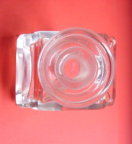 Encrier porta plume verre - encrier-porta-plume,