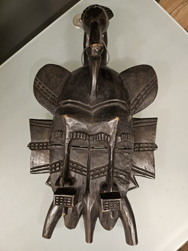 Masque rituel afrique rare - afrique,