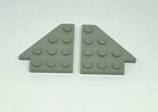 LEGO Espace : 2x Plaque coin 4