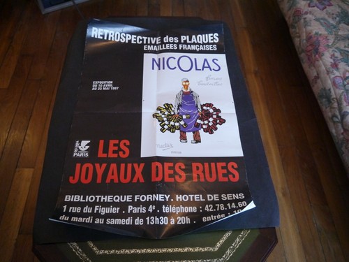 Affiche exposition joyaux des - affiche,