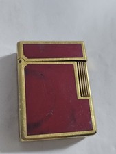 Ancien Vintage S.T. Dupont - Briquet - Plaqué or, Laque de Chine A Recharger !
