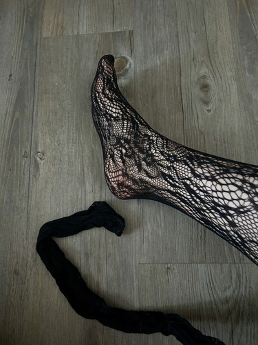 Collants résilles portés - collants,