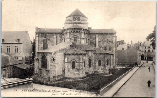 Nevers carte postale - nevers,