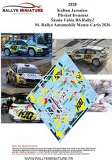 DECALS 1/43 REF 2939 Škoda