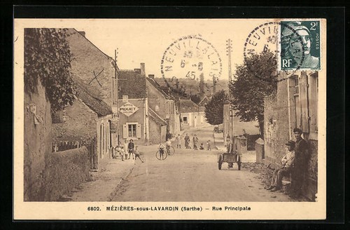 Cpa mézières sous - cpa, mézières-sous-lavardin
