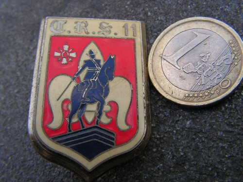 Insigne police francaise crs - police,