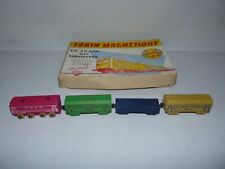 ancien jouet en bois didac train magnétique sncf