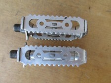 LYOTARD 460D PEDALES VELO COURSE ANCIEN ROAD RACING BICYCLE PEDALS 9/16