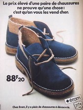 PUBLICITÉ 1977 CHEZ ÉRAM IL