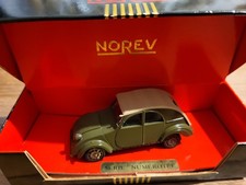 Voiture Miniature De Collection NOREV 2CV 1939 Prototype Numérotée 1/43e