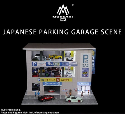 Diorama japanese parking - diorama,