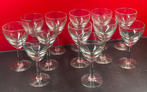Lot anciens verres - lot,
