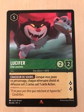 Disney Lorcana - Carte Floodborn - Lucifer - 85/204 FR MINT Cendrillon Rare