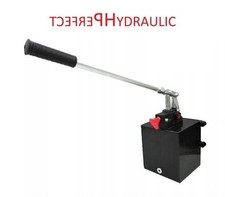 Pompe hydraulique manuelle 25cc monocommande SA pour cylindres mono-action...