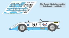 Autocollants Porsche 908 02 Le