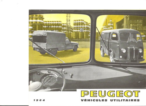 Peugeot utilitaires 1964 - peugeot,