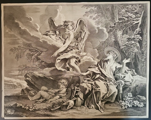 Xviiie grande gravure 45x58cm - grande,