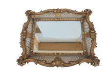 miroir années 70 style rococo