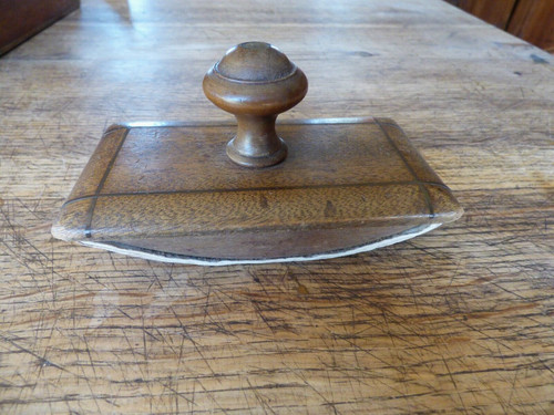 Ancien tampon buvard bureau - ancien,