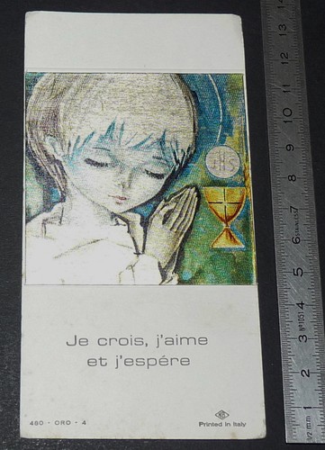 Chromo 1970 image - chromo, pieuse