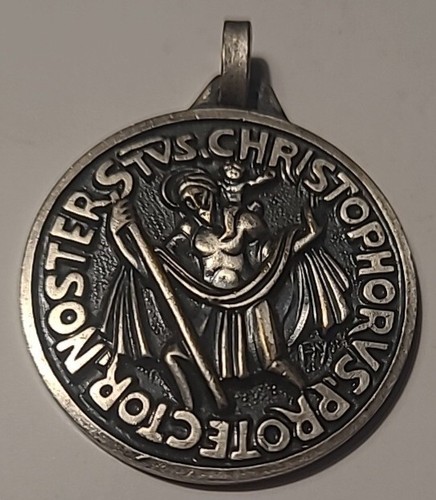Ancien pendentif medaille - pendentif,