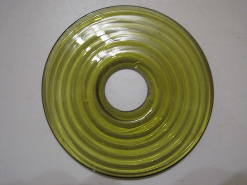 Ancienne bobeches verre - bobeches,