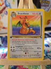 Carte Pokémon Dracolosse FR 1ère Édition Fossile 19/62 – Très bon état