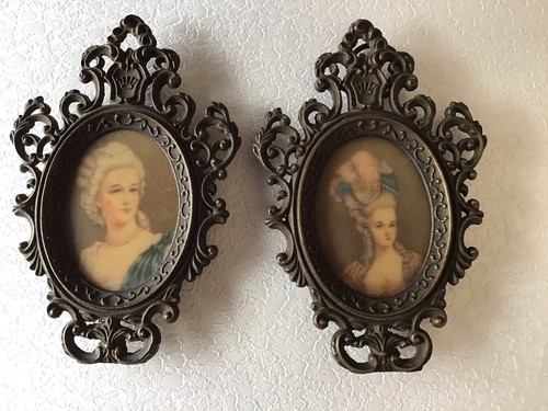 Lot tableaux miniatures - de, 2