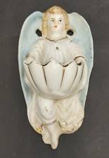 Bénitier Angelot En Biscuit