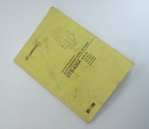 Topcon instructions manuel - topcon,