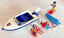 PLAYMOBIL CAMPING bateau ski