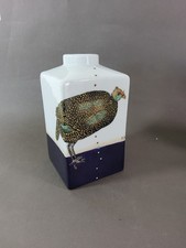 Fabienne JOUVIN Paris 2000 Pot, vase en céramique à décor de dinde