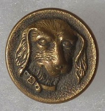 Bouton ancien Chasse Vénerie