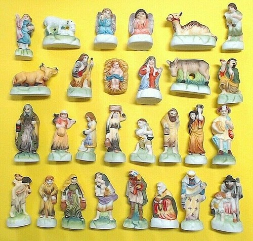 Feves santons creche - feves,