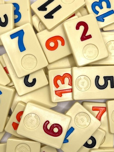 Rummikub tiles vintage - rummikub,