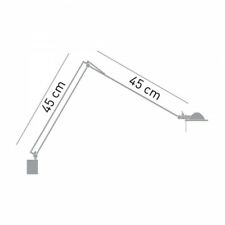 Luceplan, Berenice Mur Alu Réflecteur Jaune, Meda-Rizzatto, 1985