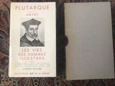 LA PLÉIADE      PLUTARQUE