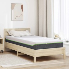 Matelas Blanc et Gris Ressort