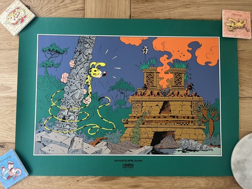 Affiche marsupilami spirou - affiche,