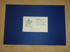 SEGOM plats d'étain boite