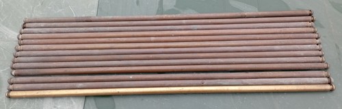 Lot barres metal - de,