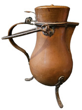 Xixe xviiie ancien coquemar - xviiie,