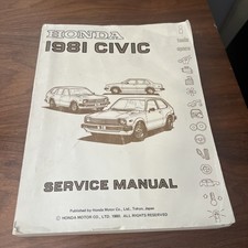 OEM HONDA 1981 CIVIC FACTORY