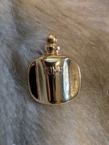 Pin broche doré dior dune - doré,
