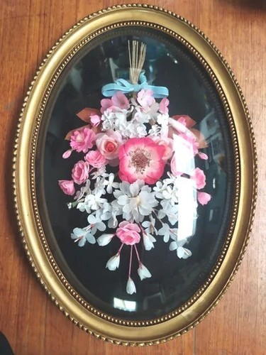 Cadre murale vintage - , fleurs