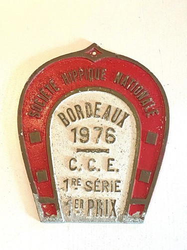 Chevaux plaque concours - plaque,