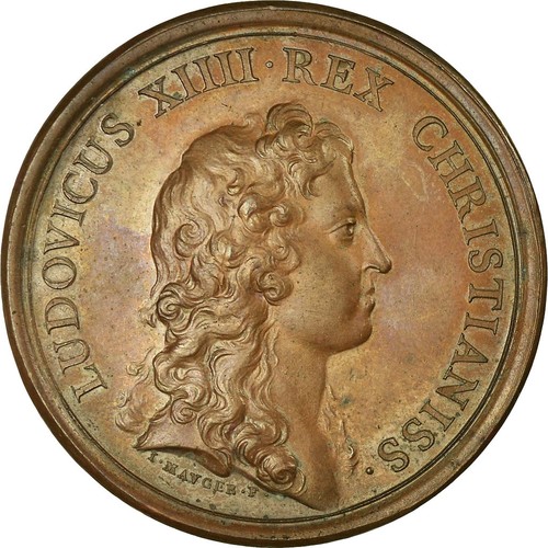 France médaille louis xiv - médaille,,