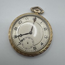 Montre gousset ancienne - Plaque Or