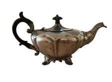 Magnifique Ancienne Théière James Dixon & Sons En Étain Sheffield, BÉG 