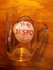 Chope à bière JUPILER 1981 Football 71 81 JESPO Champions Cadets Féminins Senior